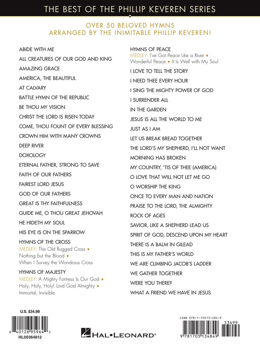 The Essential Hymn Anthology for Piano Soloist arr. Phillip Keveren