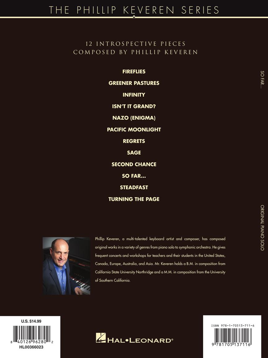 So Far... for Piano Soloist arr. Phillip Keveren
