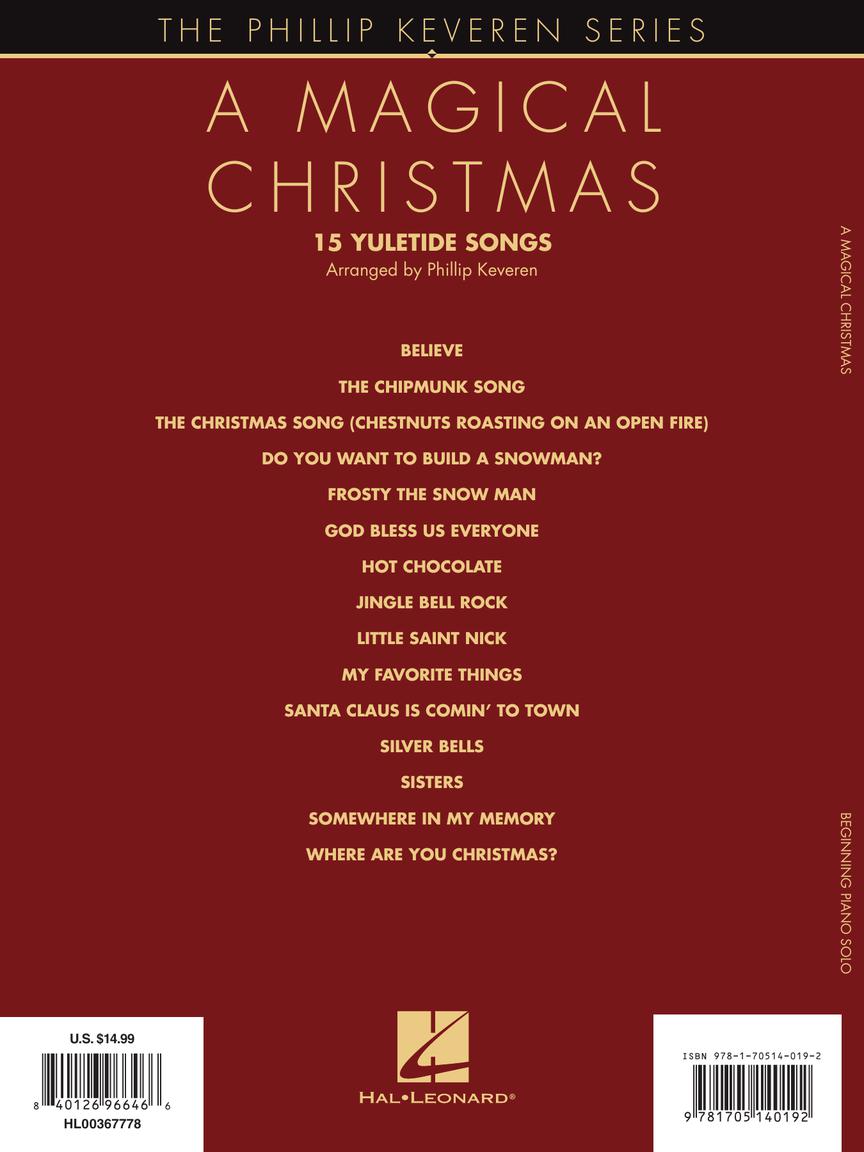 A Magical Christmas for Beginner Piano arr. Phillip Keveren