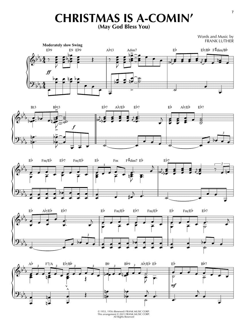 Christmas Classics - Jazz Piano Solos
