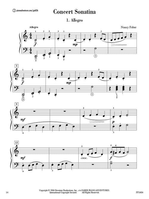 Piano Adventures Level 2A - Gold Star Performance