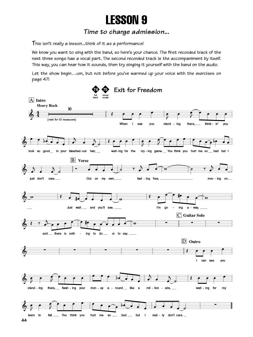 FastTrack Lead Singer Method - Book 1