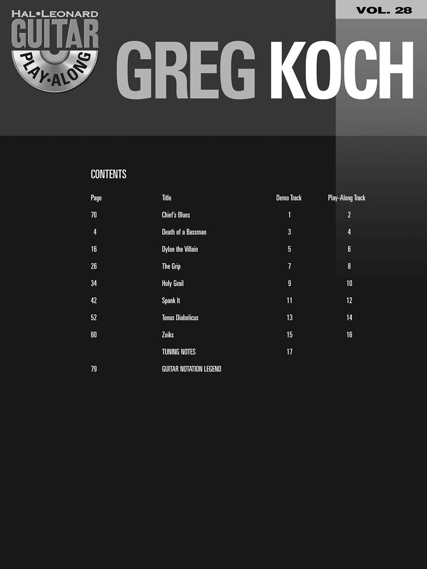 Greg Koch Guitar Play-Along