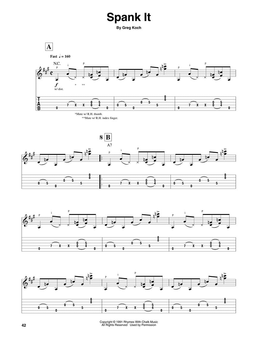 Greg Koch Guitar Play-Along