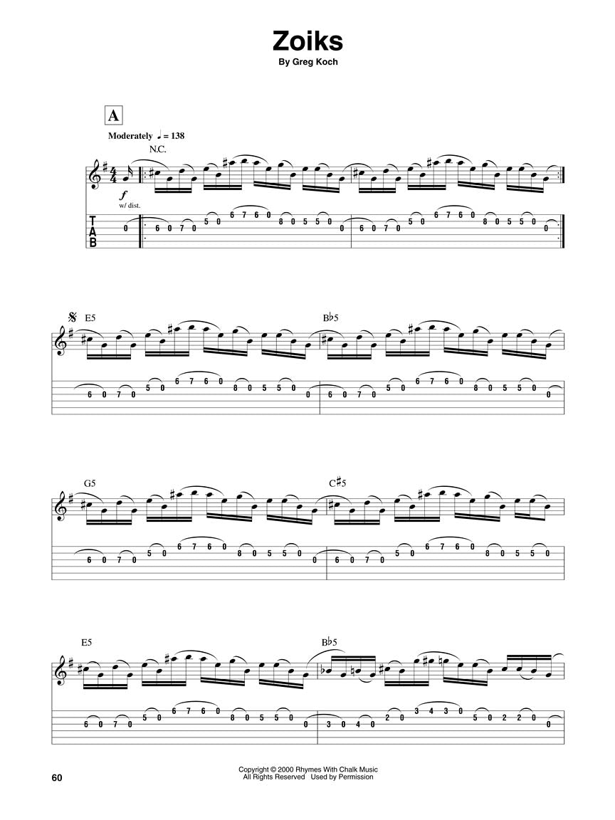 Greg Koch Guitar Play-Along