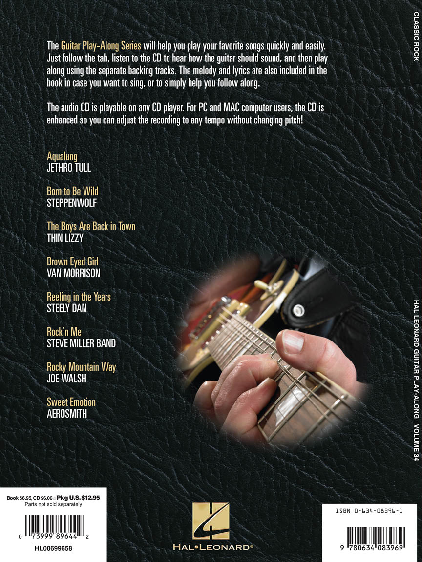 Classic Rock - Guitar Play-Along