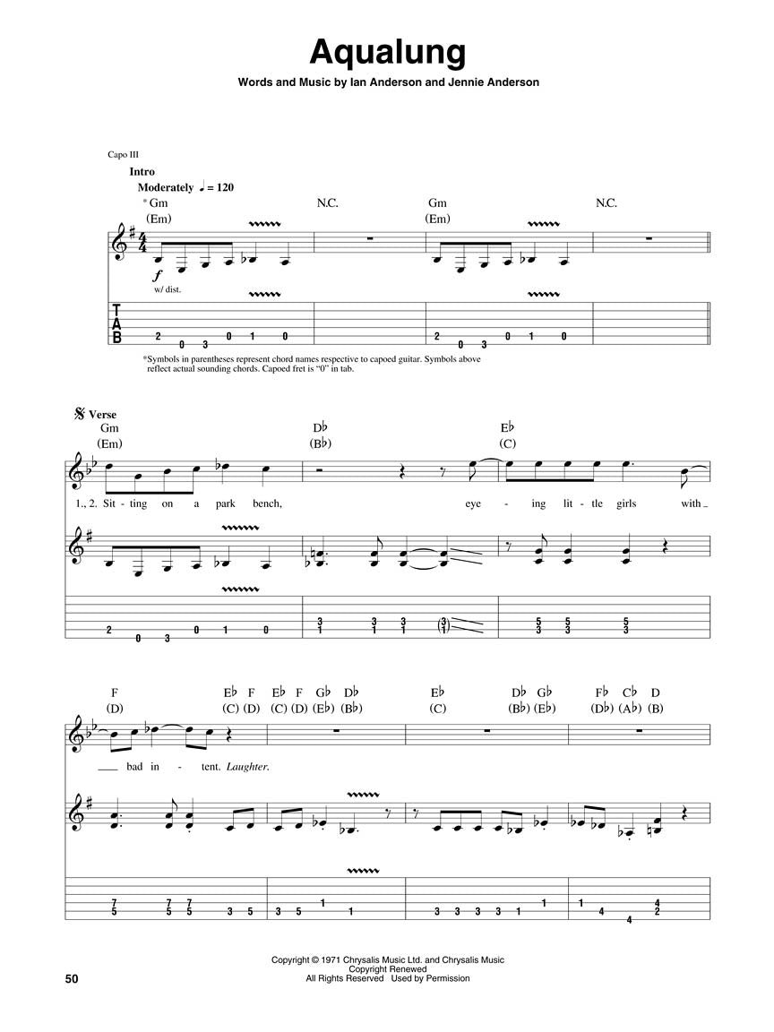 Classic Rock - Guitar Play-Along