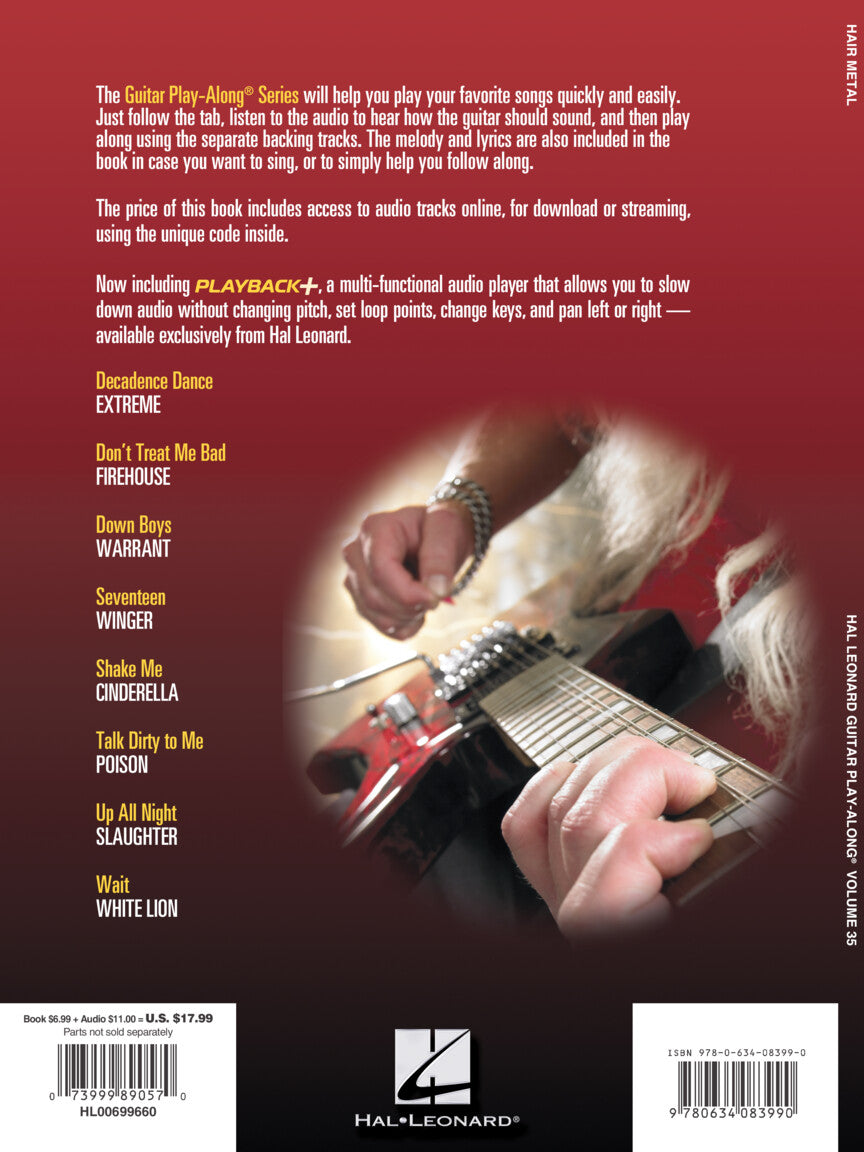 Hair Metal Guitar Play-Along