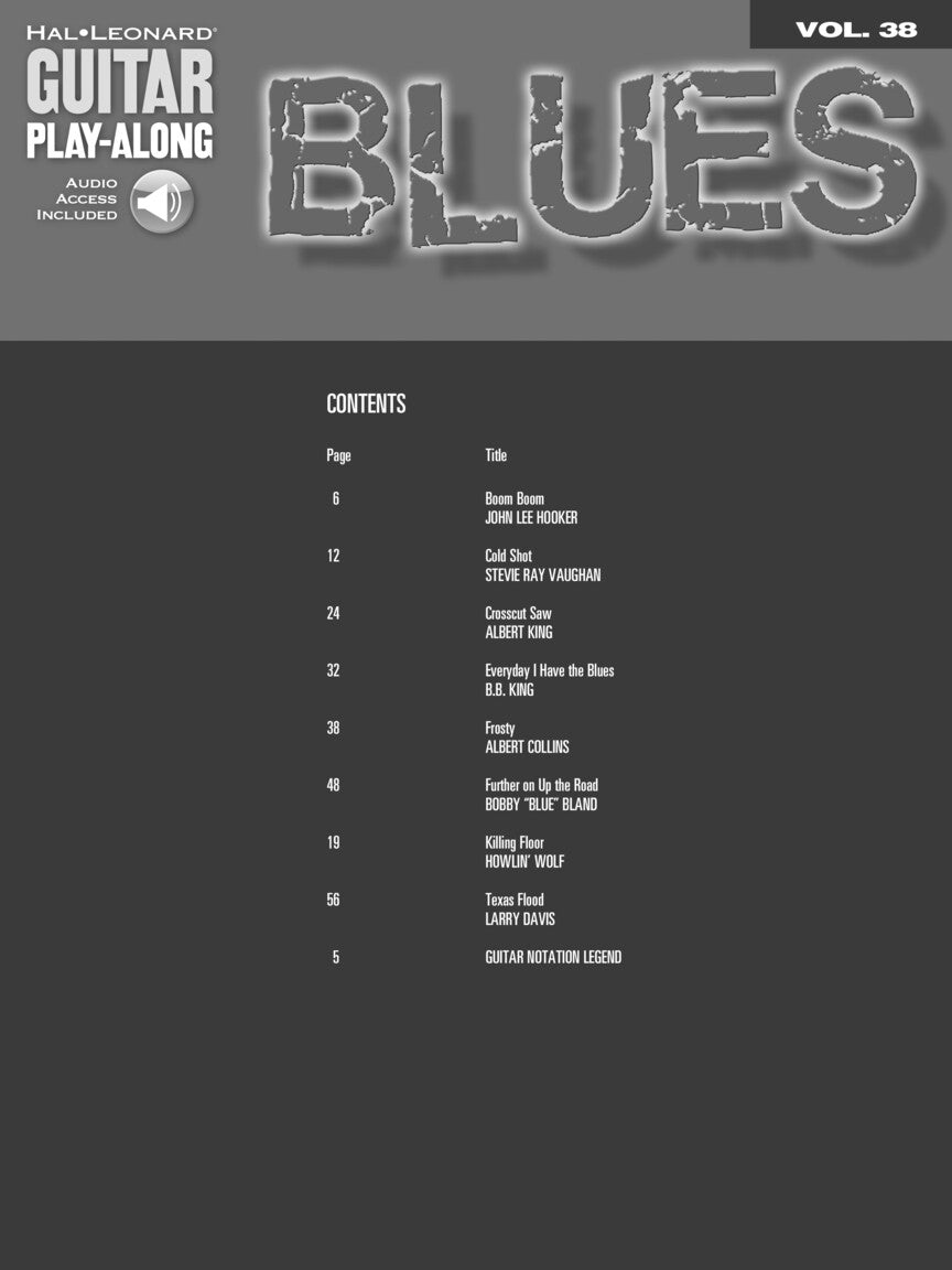 Blues - Guitar Play-Along