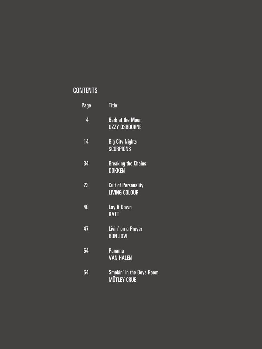 80's Metal Guitar Play-Along