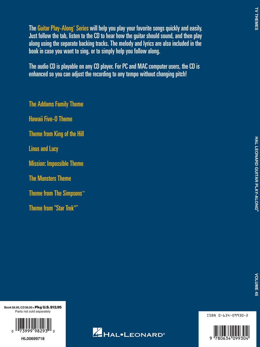 TV Themes Guitar Play-Along