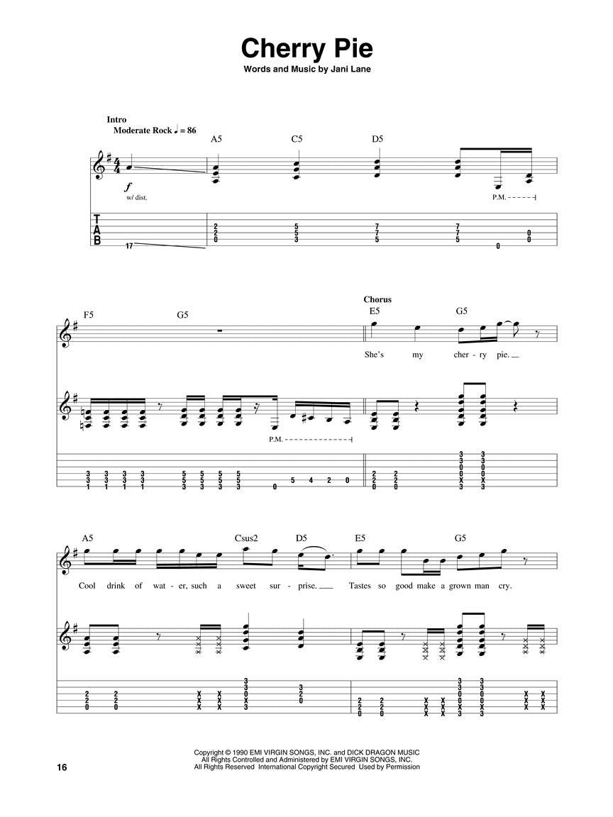 Pop Metal Guitar Play-Along