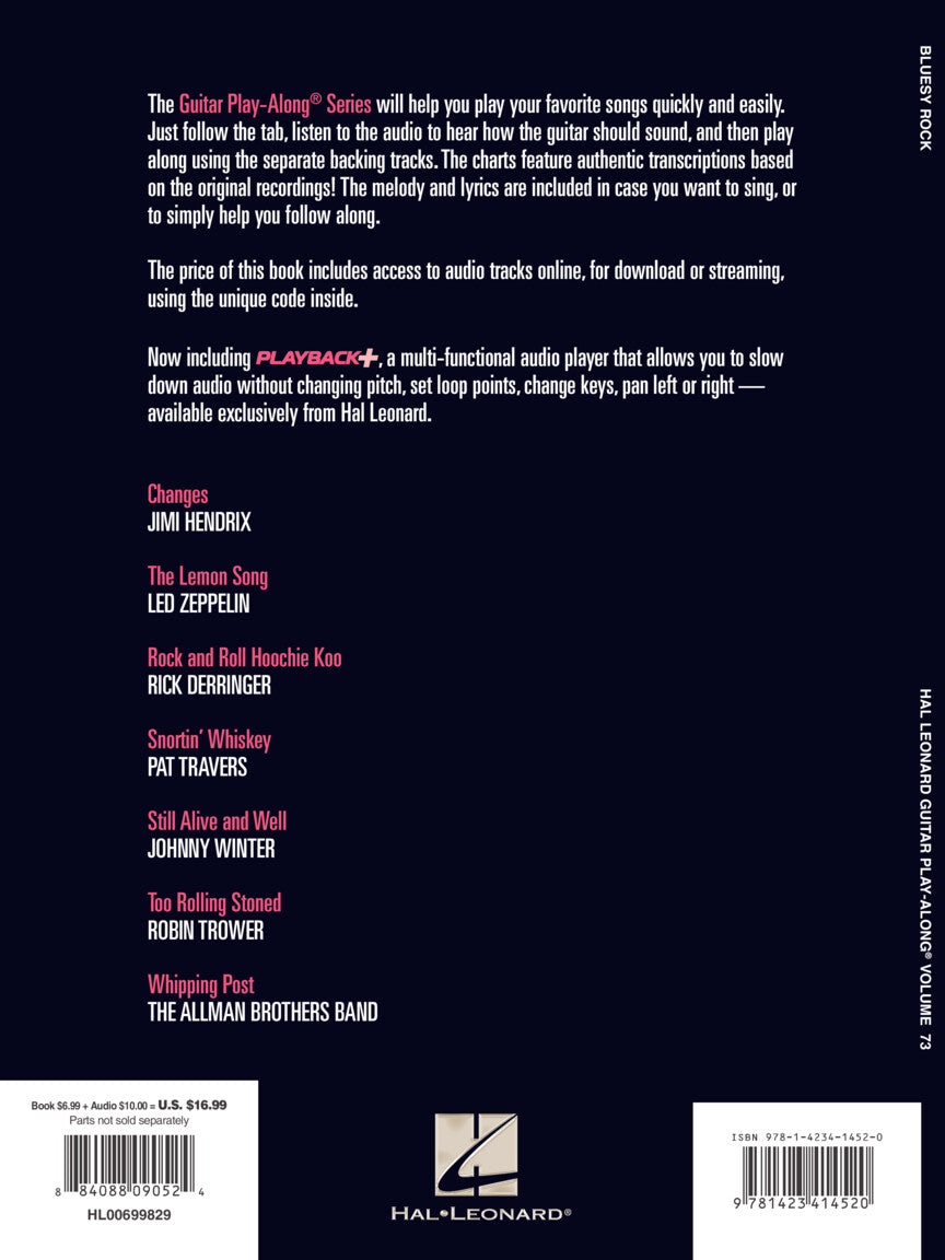 Bluesy Rock Guitar Play-Along