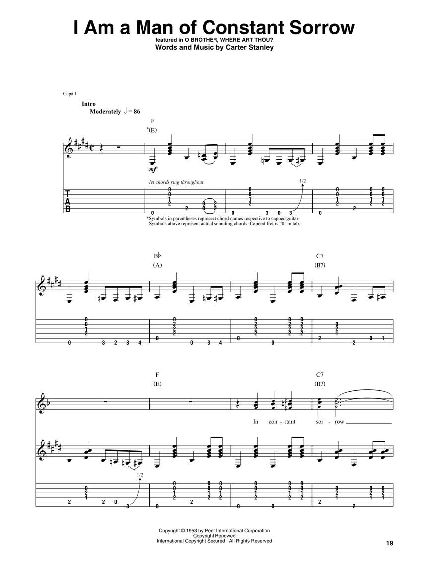 Bluegrass Script Bluegrass Guitar Play-Along