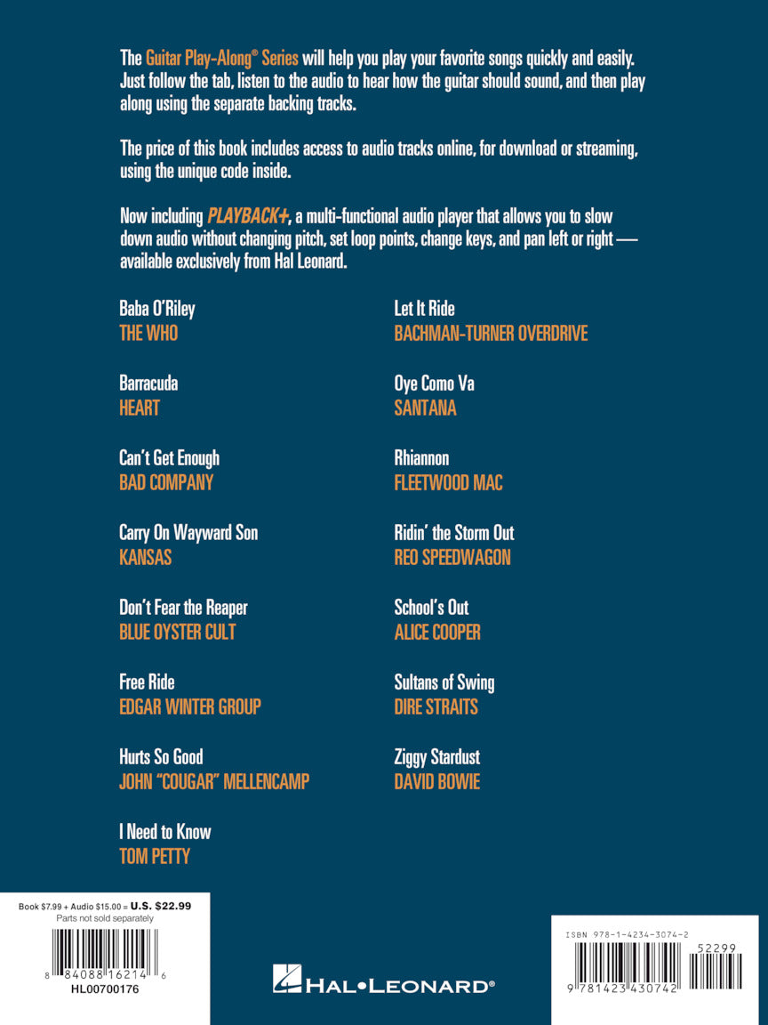 Rock Anthology Guitar Play-Along