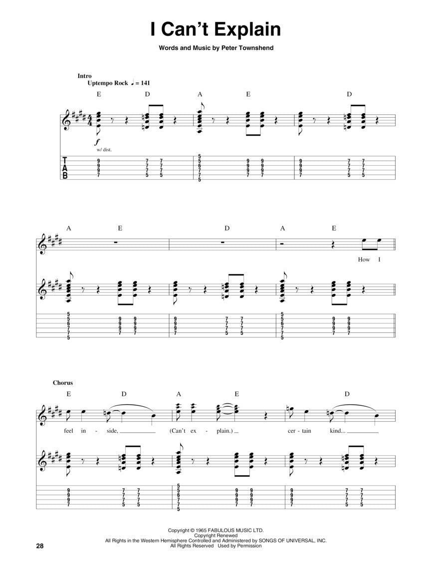 Easy Rock Guitar Play-Along