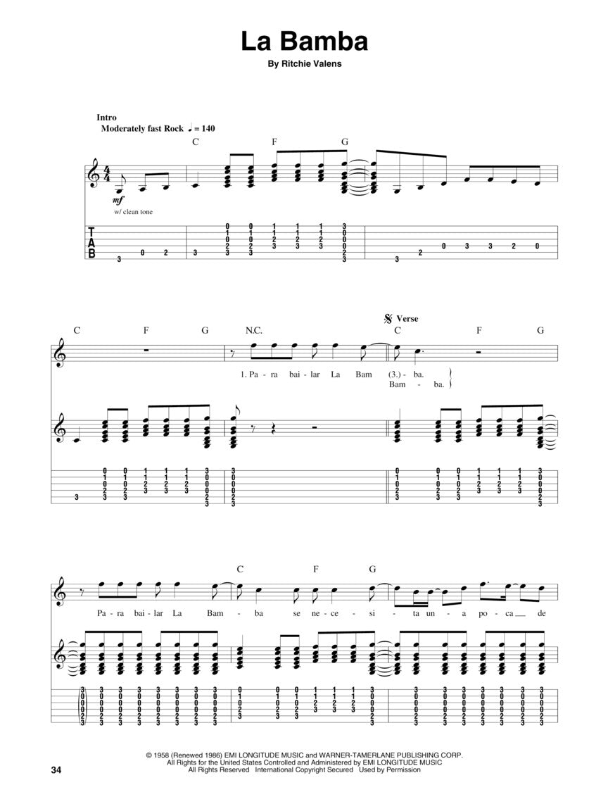 Easy Rock Guitar Play-Along