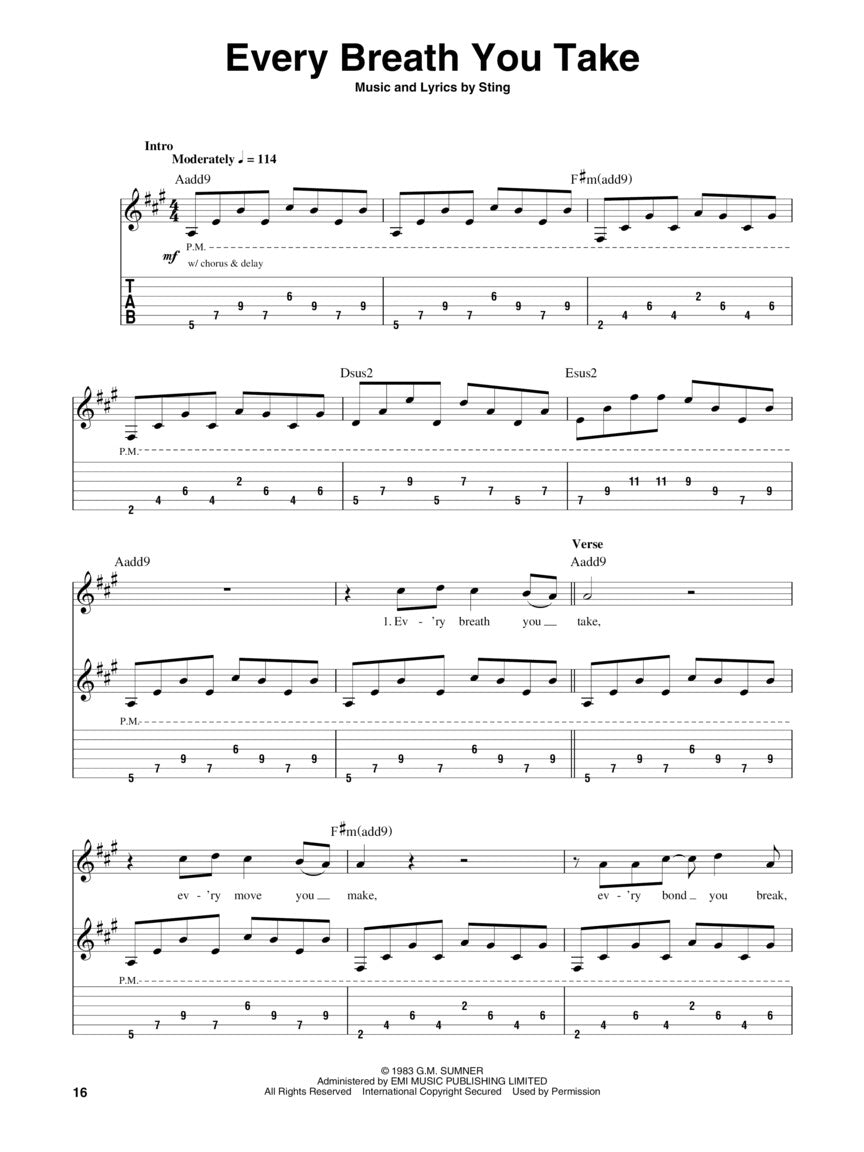 The Police Guitar Play-Along