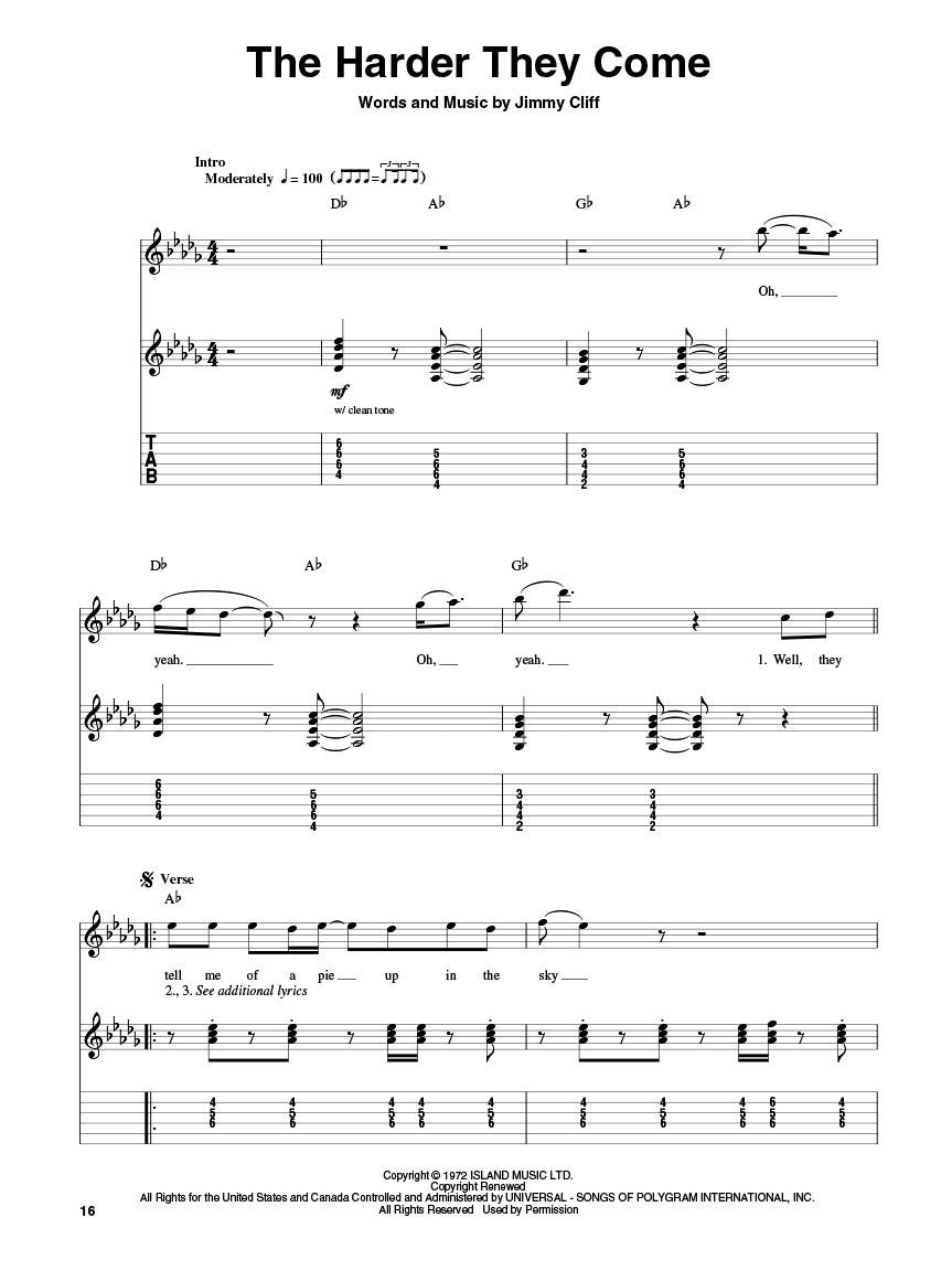 Reggae Guitar Play-Along