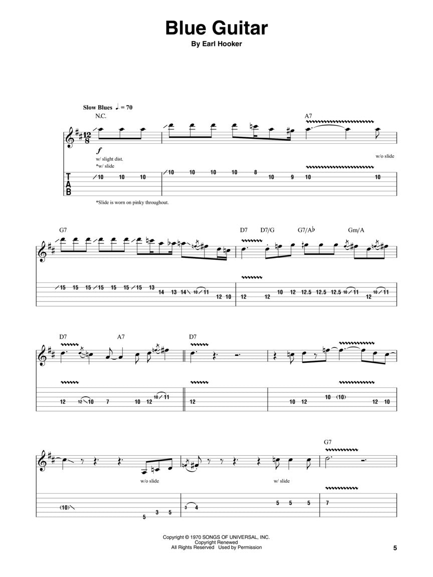 Blues Instrumentals Guitar Play-Along
