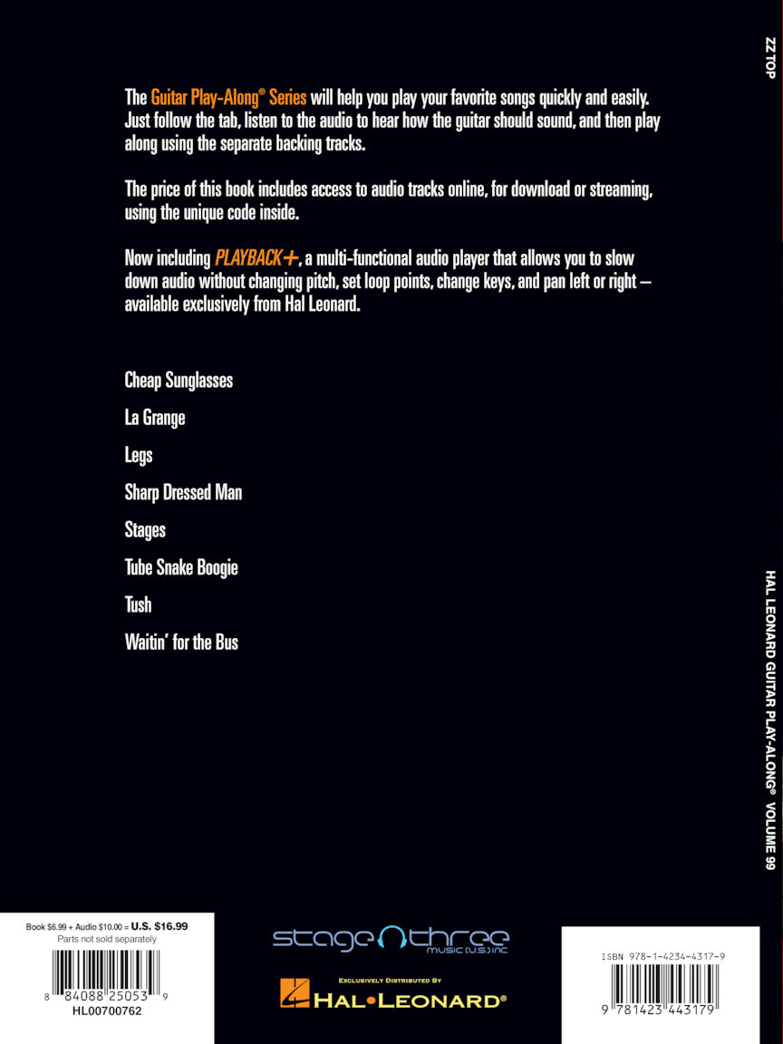 ZZ Top Guitar Play-Along