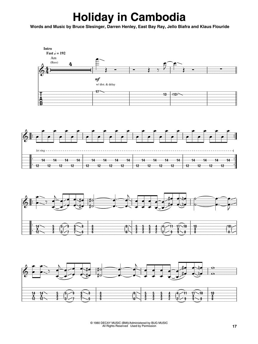 Classic Punk Guitar Play-Along