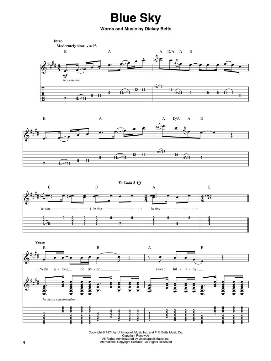 Duane Allman Guitar Play-Along