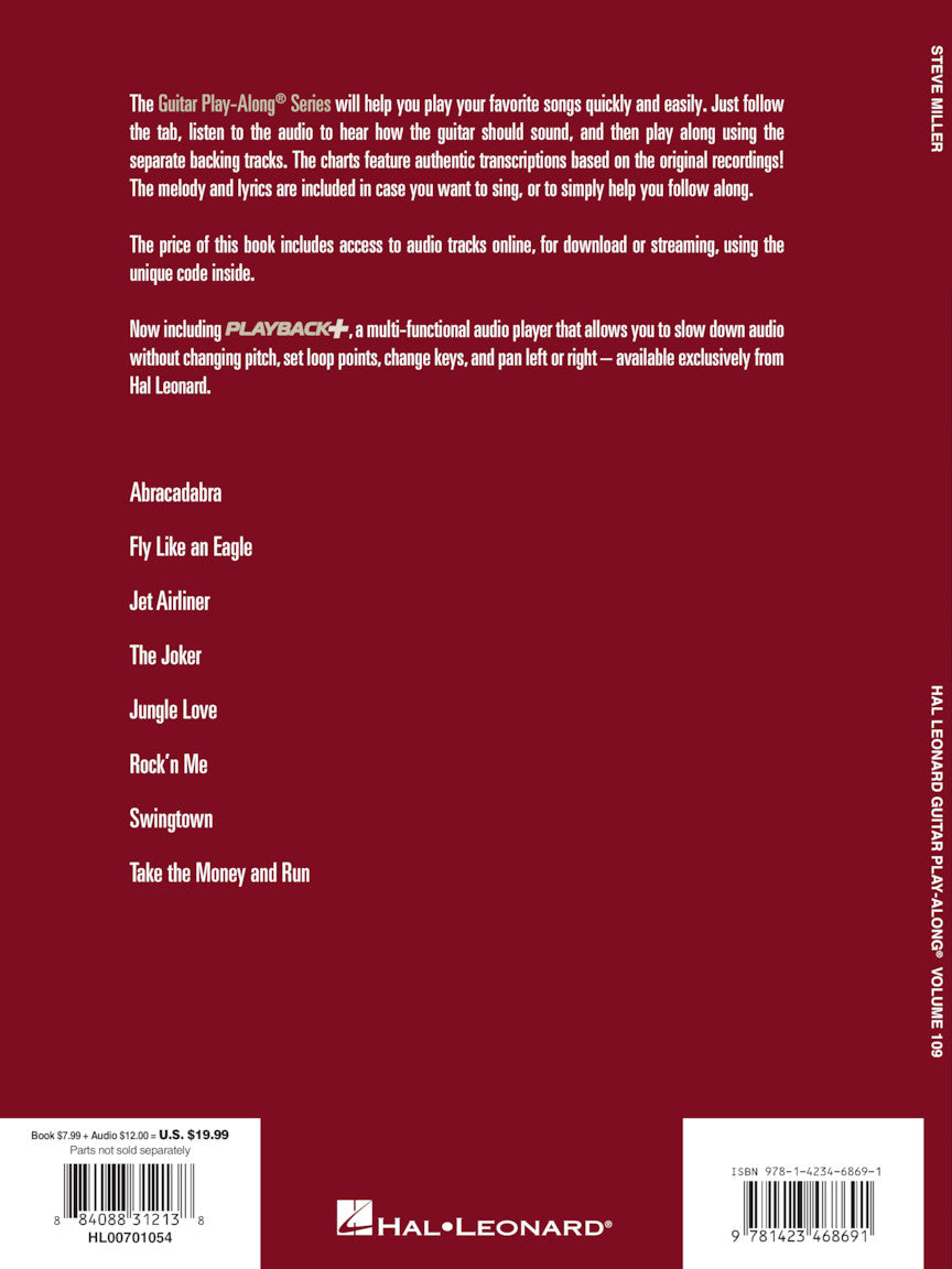 Steve Miller Guitar Play-Along