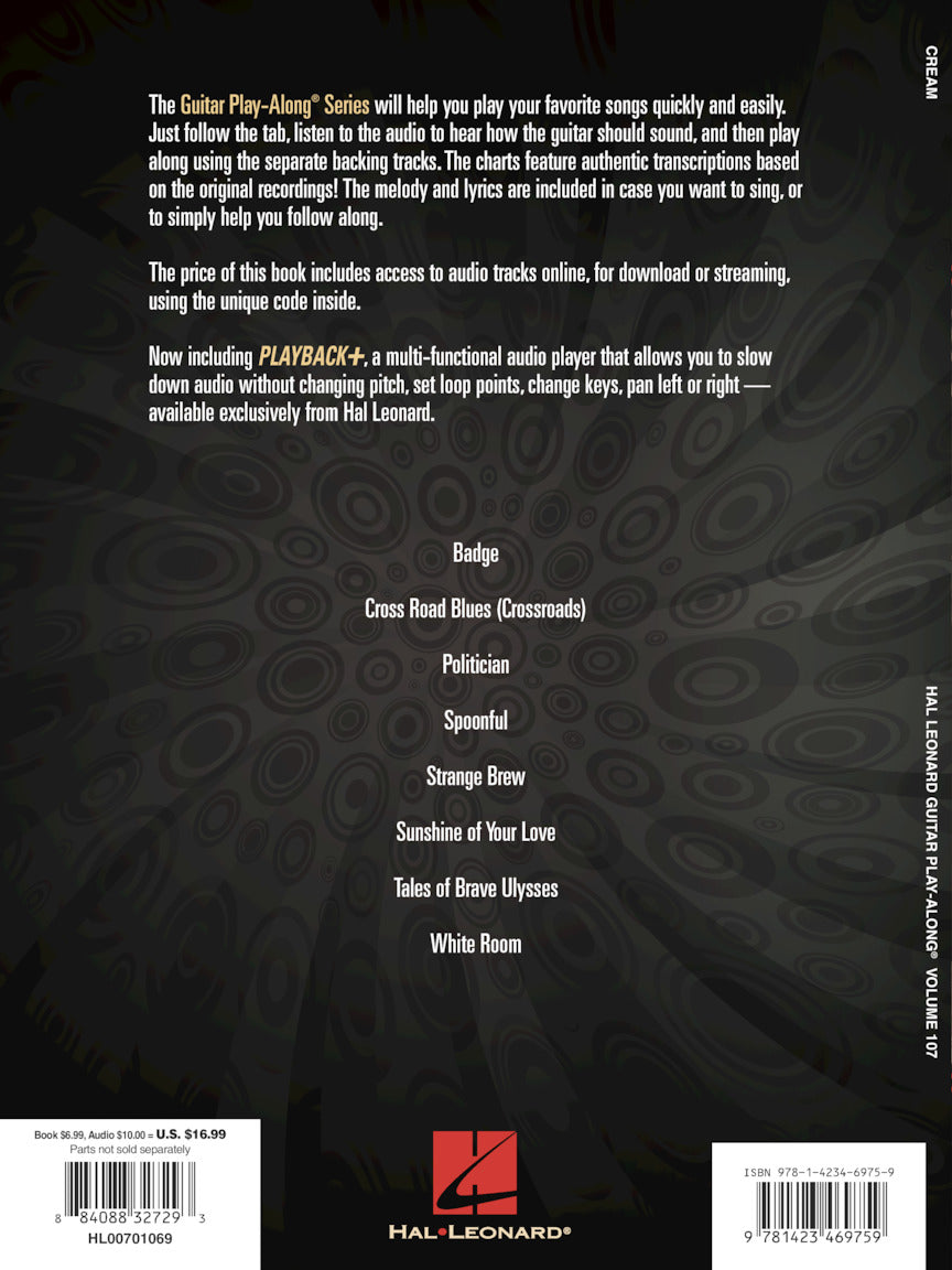 Cream Guitar Play-Along