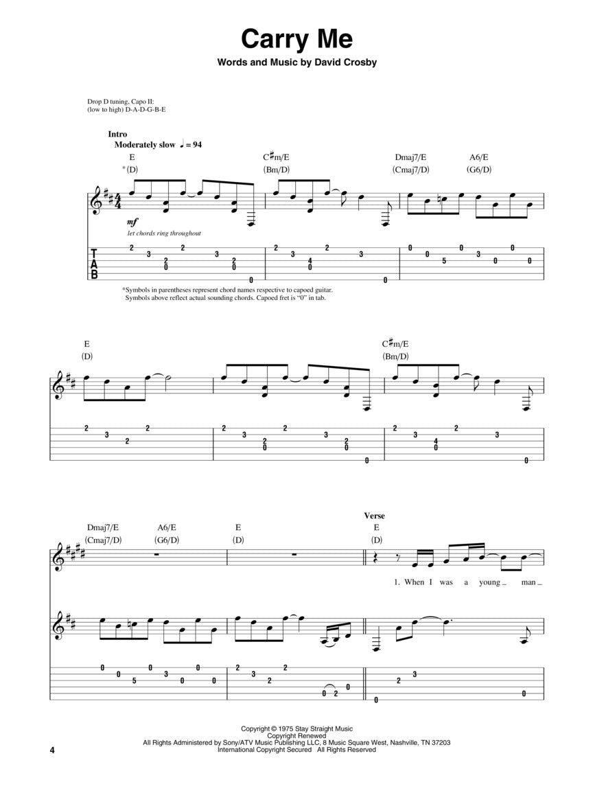 Crosby, Stills & Nash Guitar Play-Along