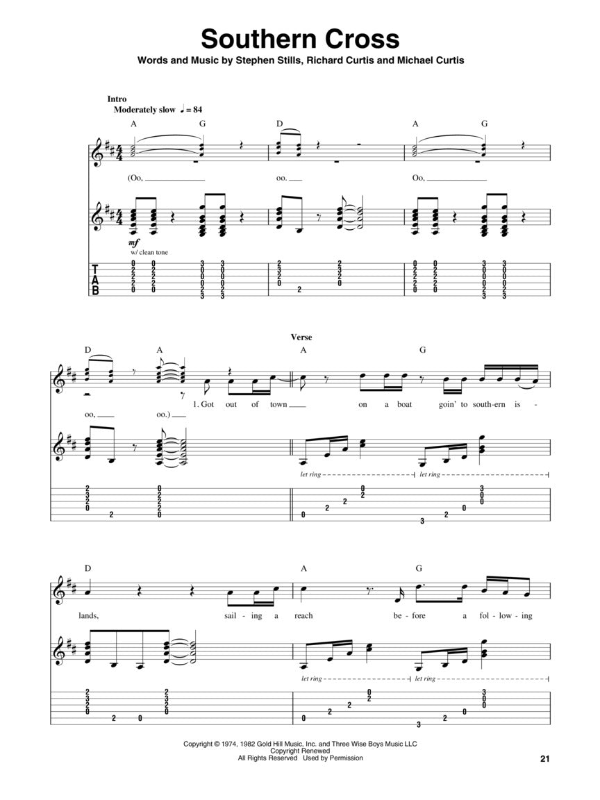 Crosby, Stills & Nash Guitar Play-Along