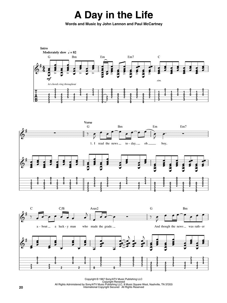 Lennon & McCartney Acoustic Guitar Play-Along