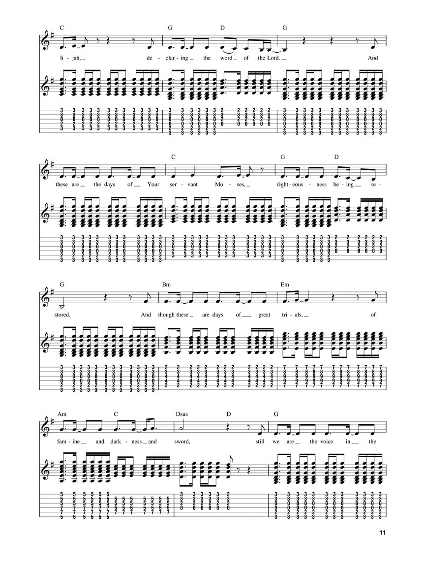 Modern Worship Guitar Play-Along