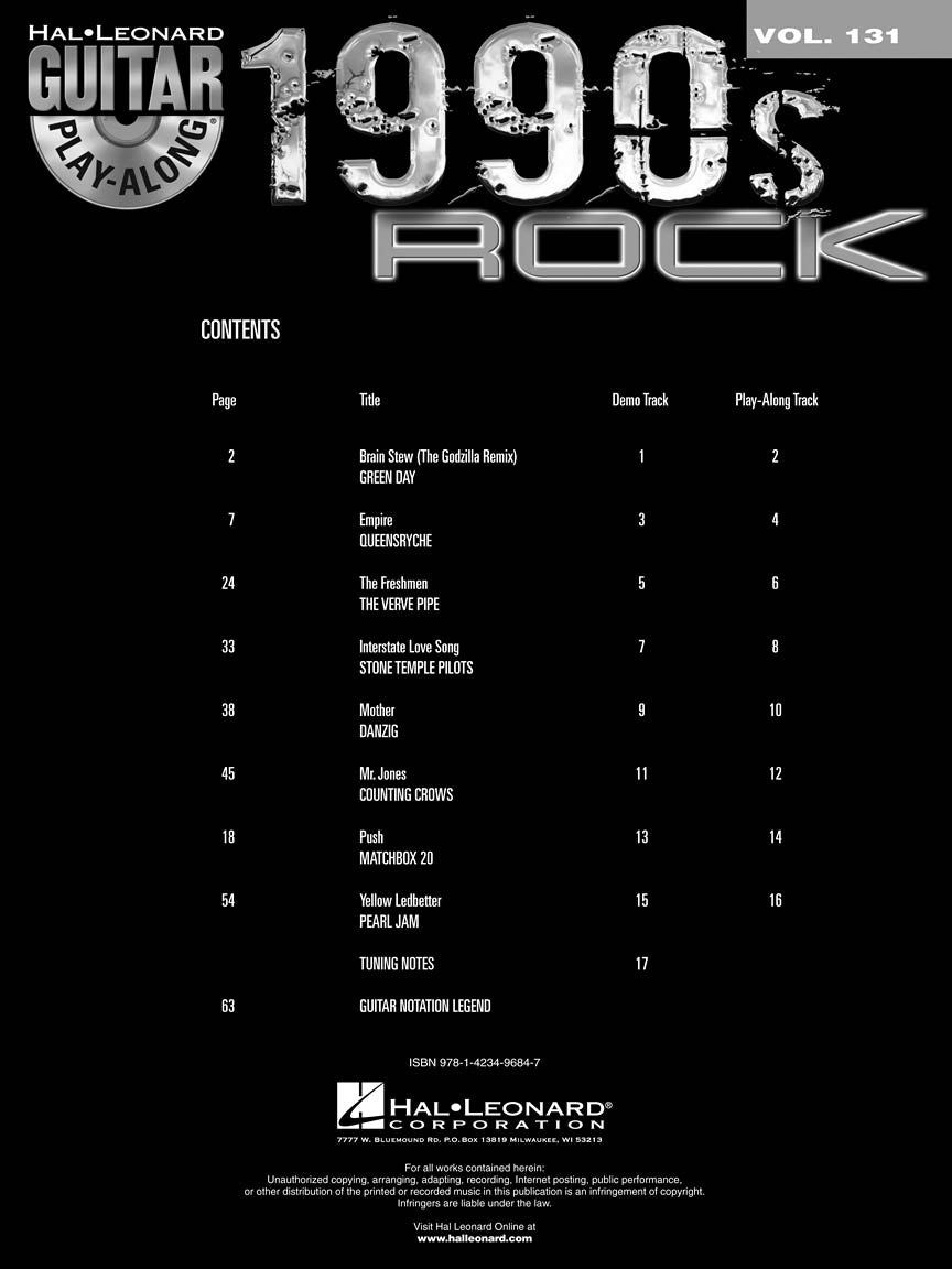 1990's Rock Guitar Play-Along