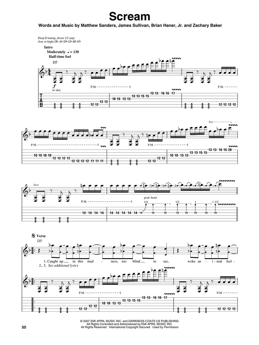 Avenged Sevenfold Guitar Play-Along