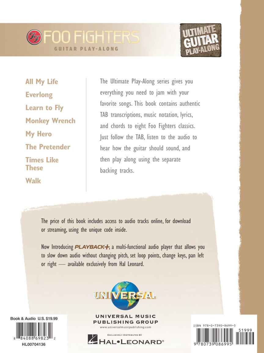 Foo Fighters - Ultimate Guitar Play-Along