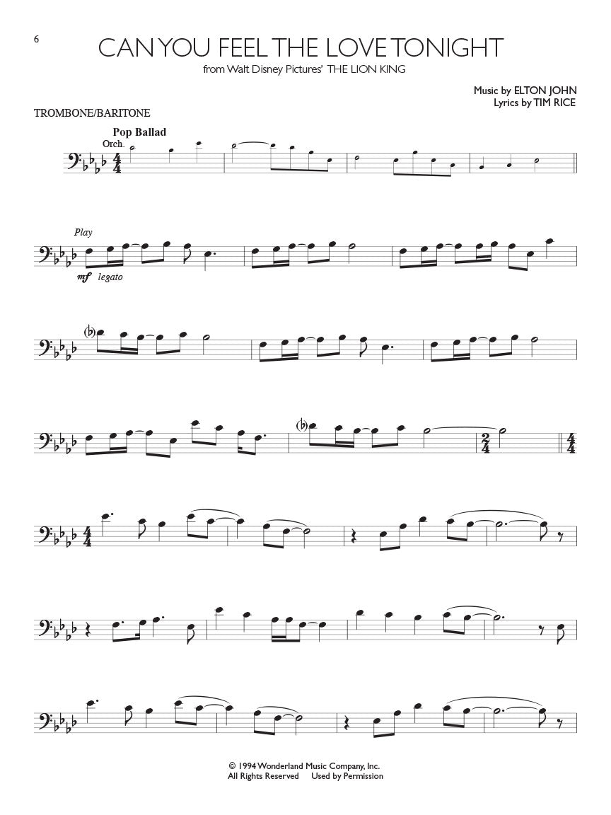 Disney Solos for Trombone / Baritone