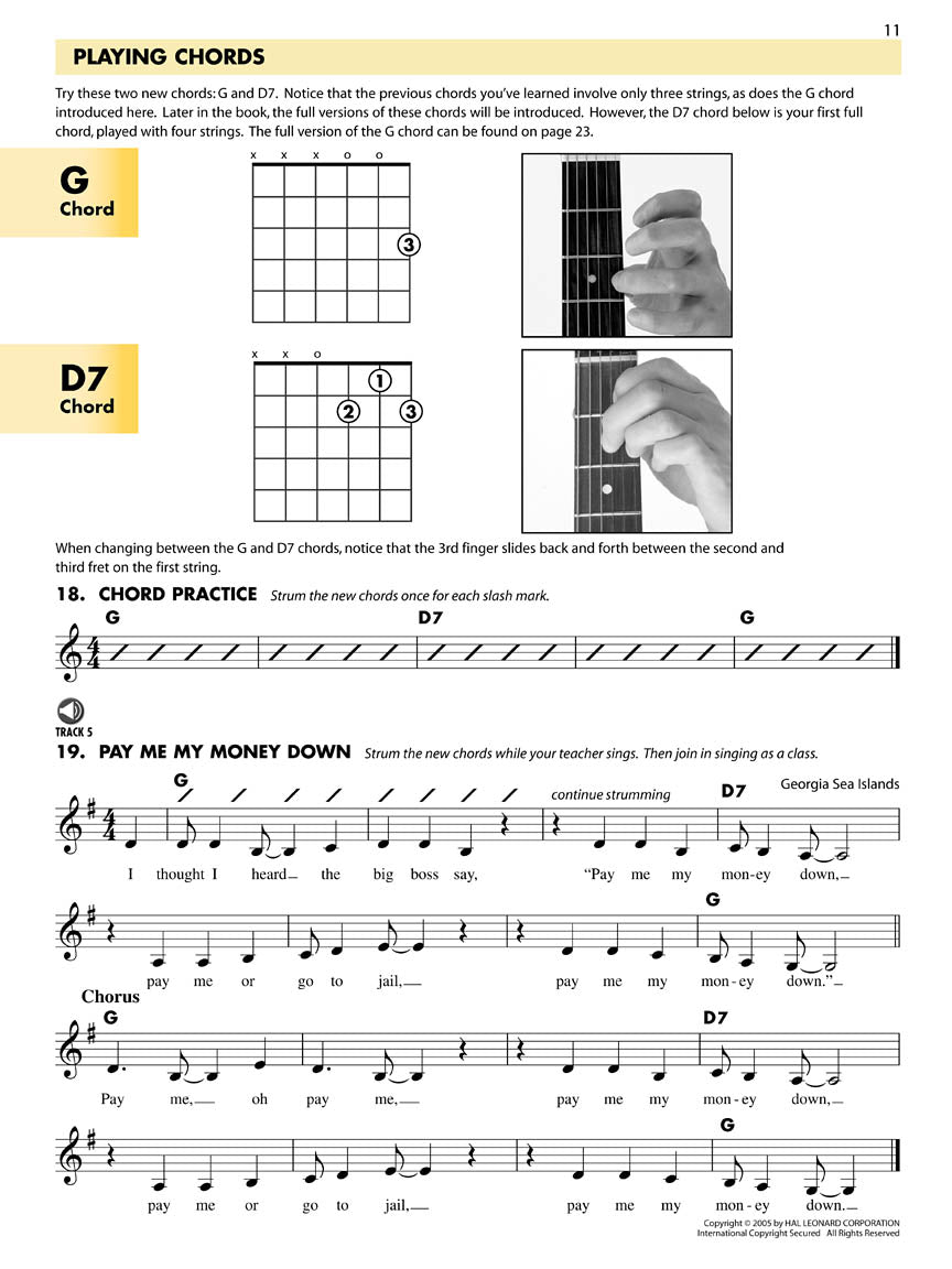 Essential Elements for Guitar, Book 1