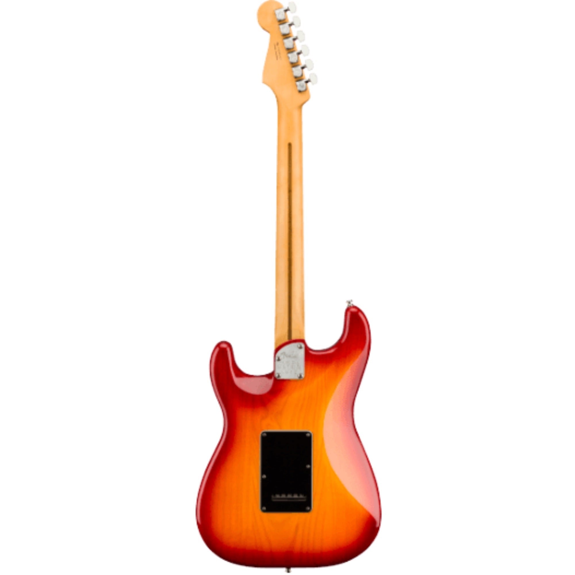 Fender American Ultra Luxe Stratocaster, Plasma Red Burst
