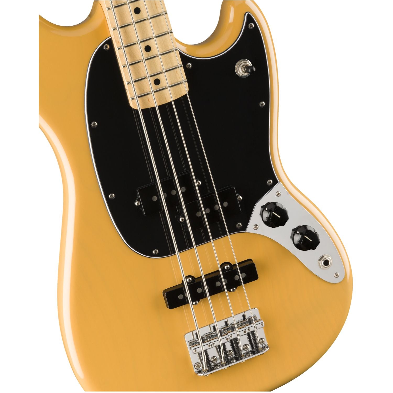 Fender Player Mustang Bass PJ, Butterscotch Blonde