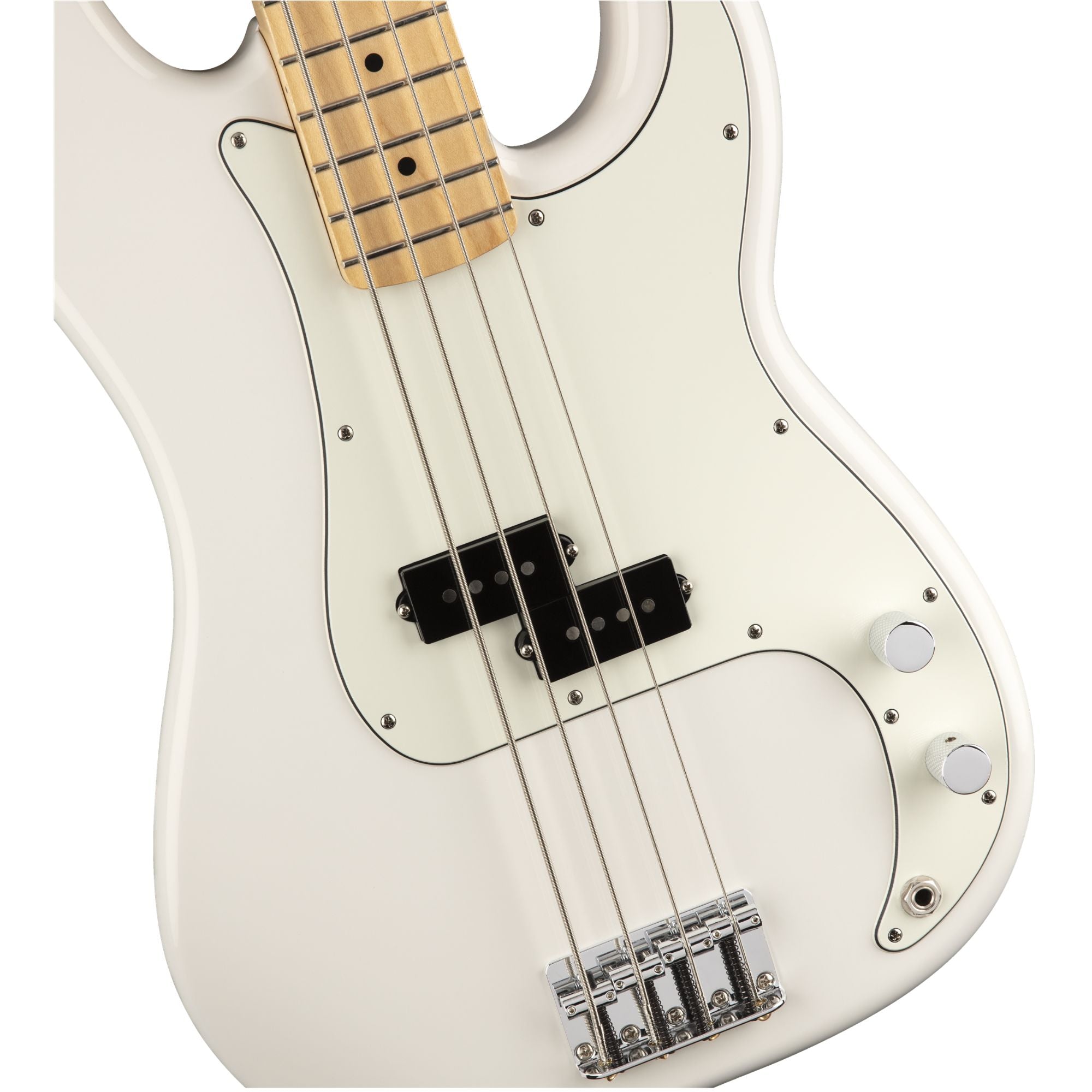 Fender Player Precision Bass, Maple Fingerboard, Polar White