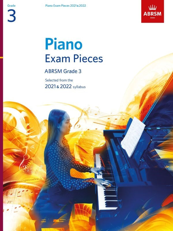 ABRSM Piano Exam Pieces Grade 3 2021-22 Book