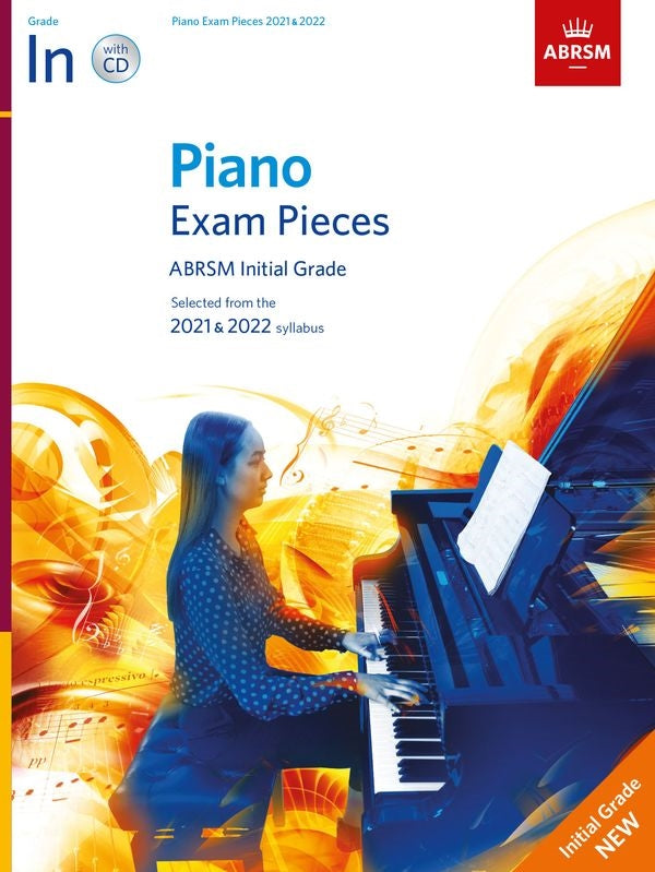 ABRSM Piano Exam Pieces Initial 2021-22 Book/CD