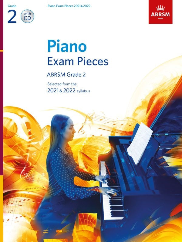 ABRSM Piano Exam Pieces Grade 2 2021-22 Book/CD