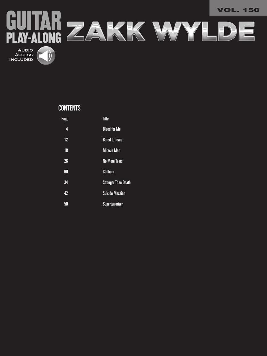 Zakk Wylde Guitar Play-Along