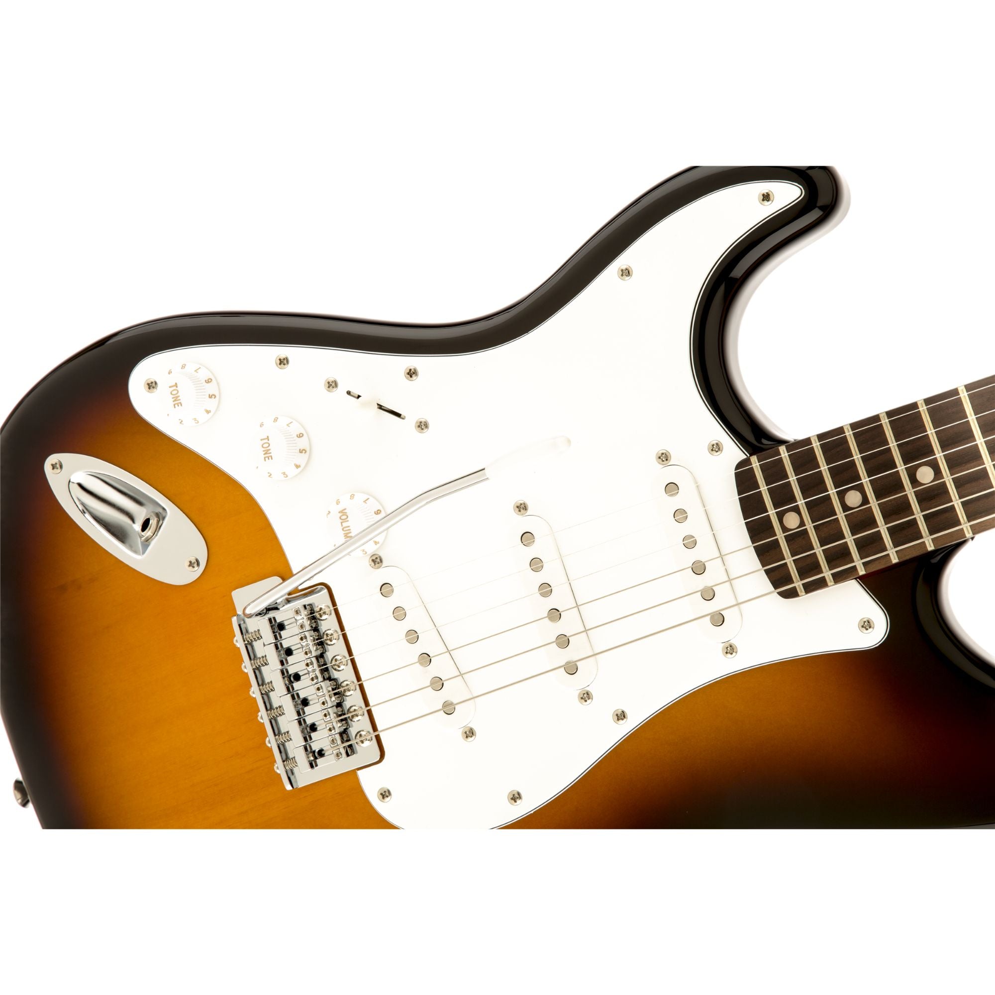Squier Affinity Series Stratocaster, Left-Handed, Brown Sunburst