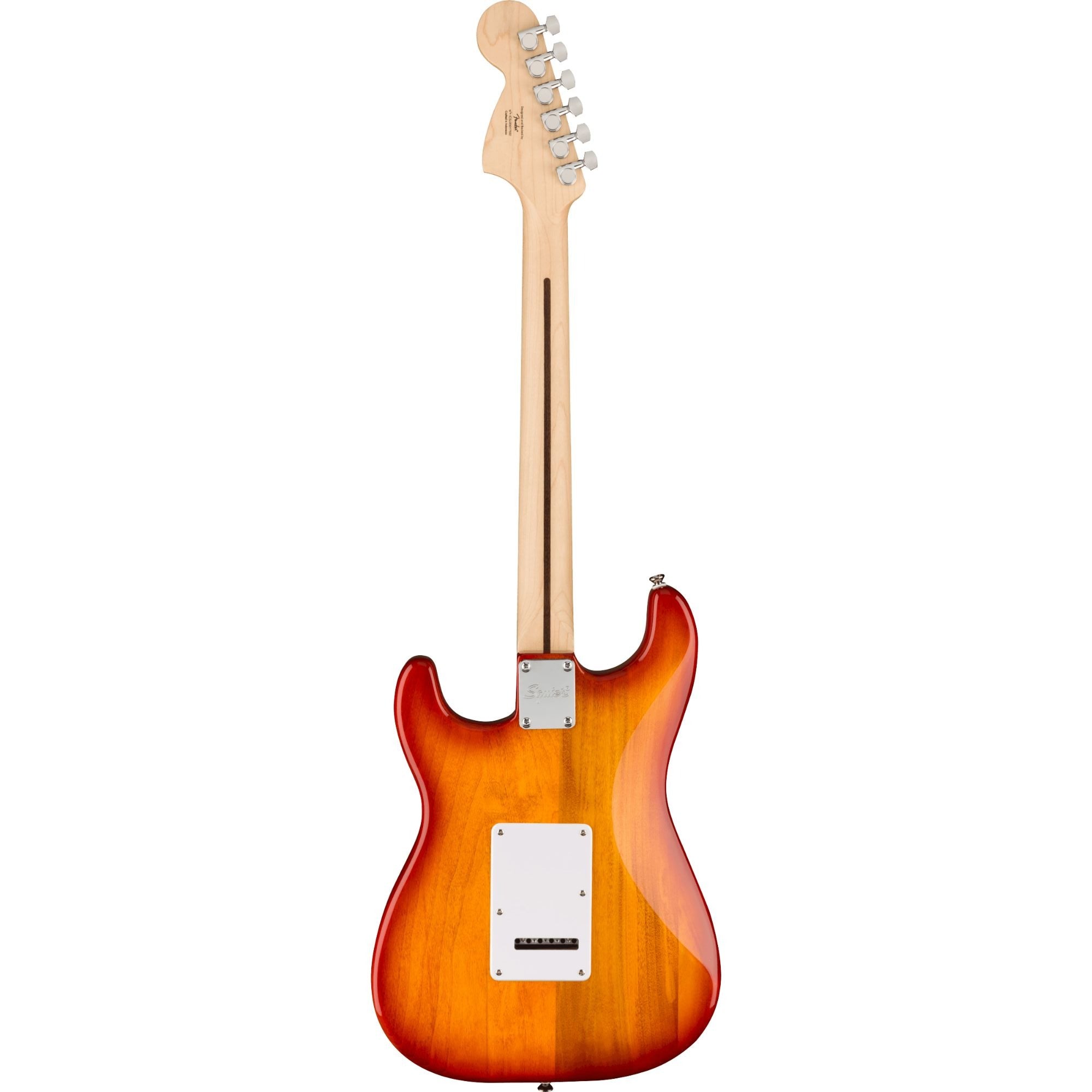 Squier Affinity Series Stratocaster HSS, Flame Maple Top, Sienna Sunburst