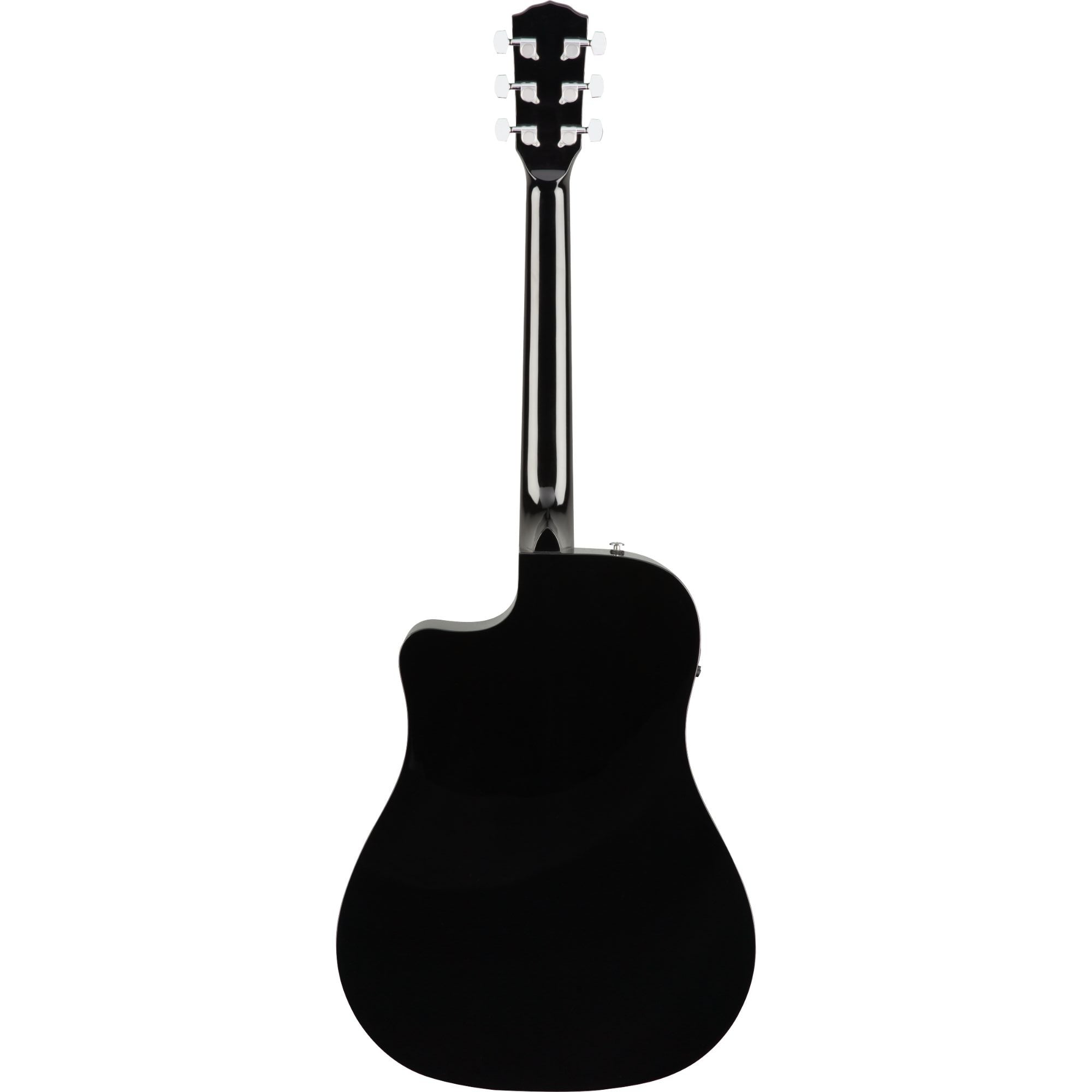 Fender CD-60SCE Acoustic-Electric Guitar, Black