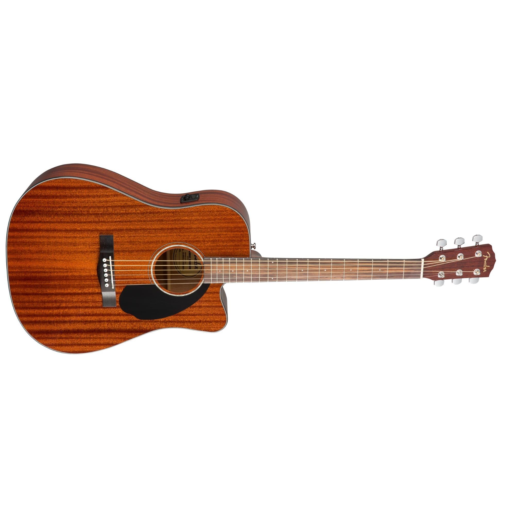 Fender CD-60SCE Acoustic-Electric Guitar, All-Mahogany