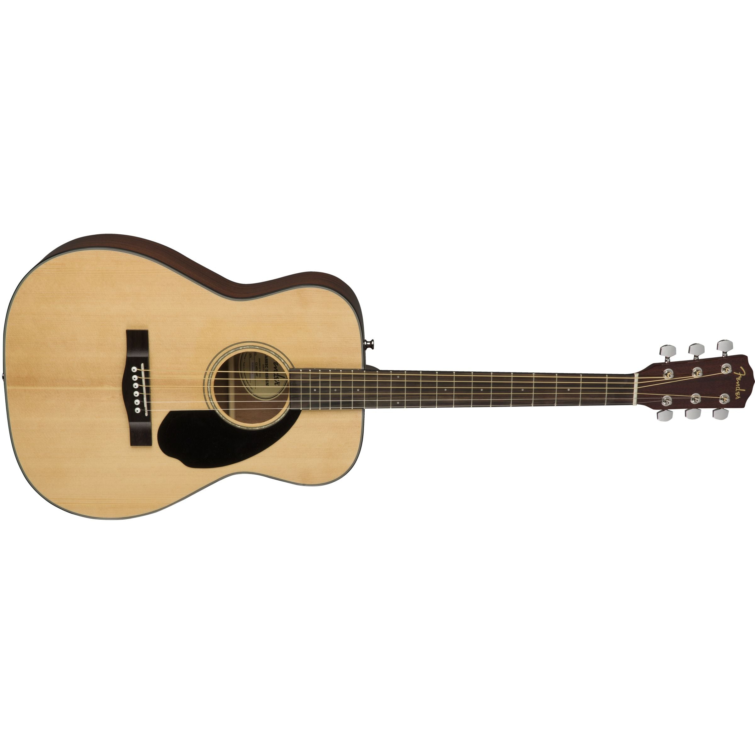 Fender CC-60S Concert Acoustic Guitar, Natural
